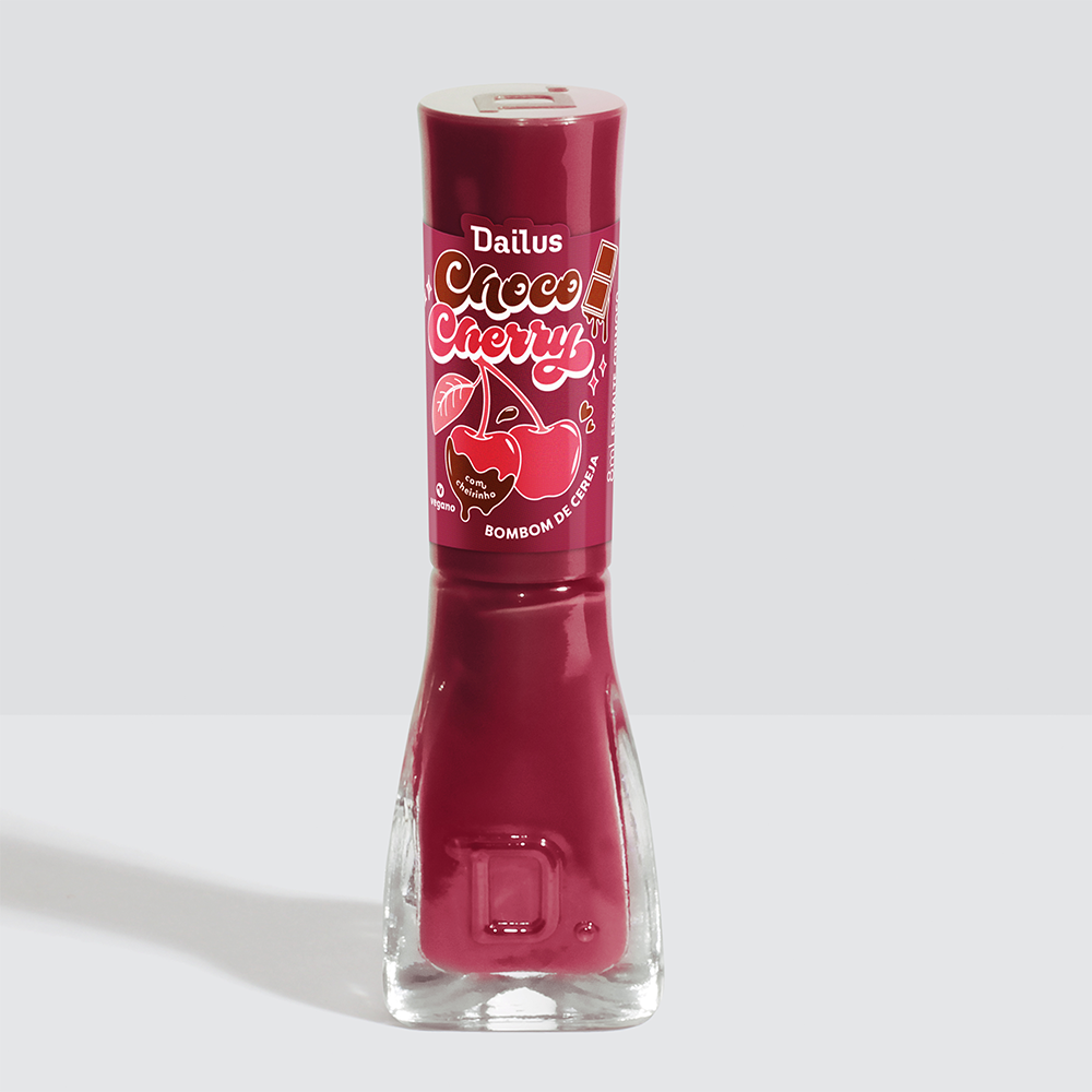 ESMALTE BOMBOM DE CEREJA - CHOCO CHERRY
