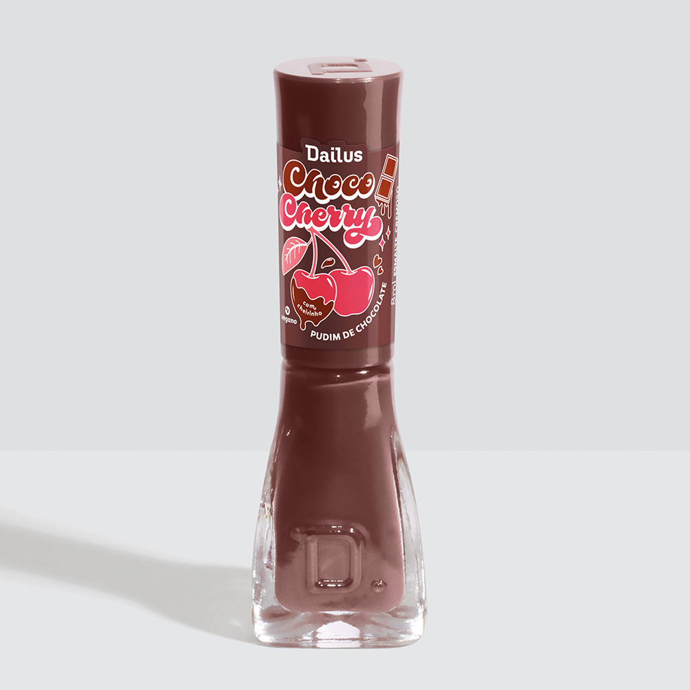 ESMALTE PUDIM DE CHOCOLATE -CHOCO CHERRY