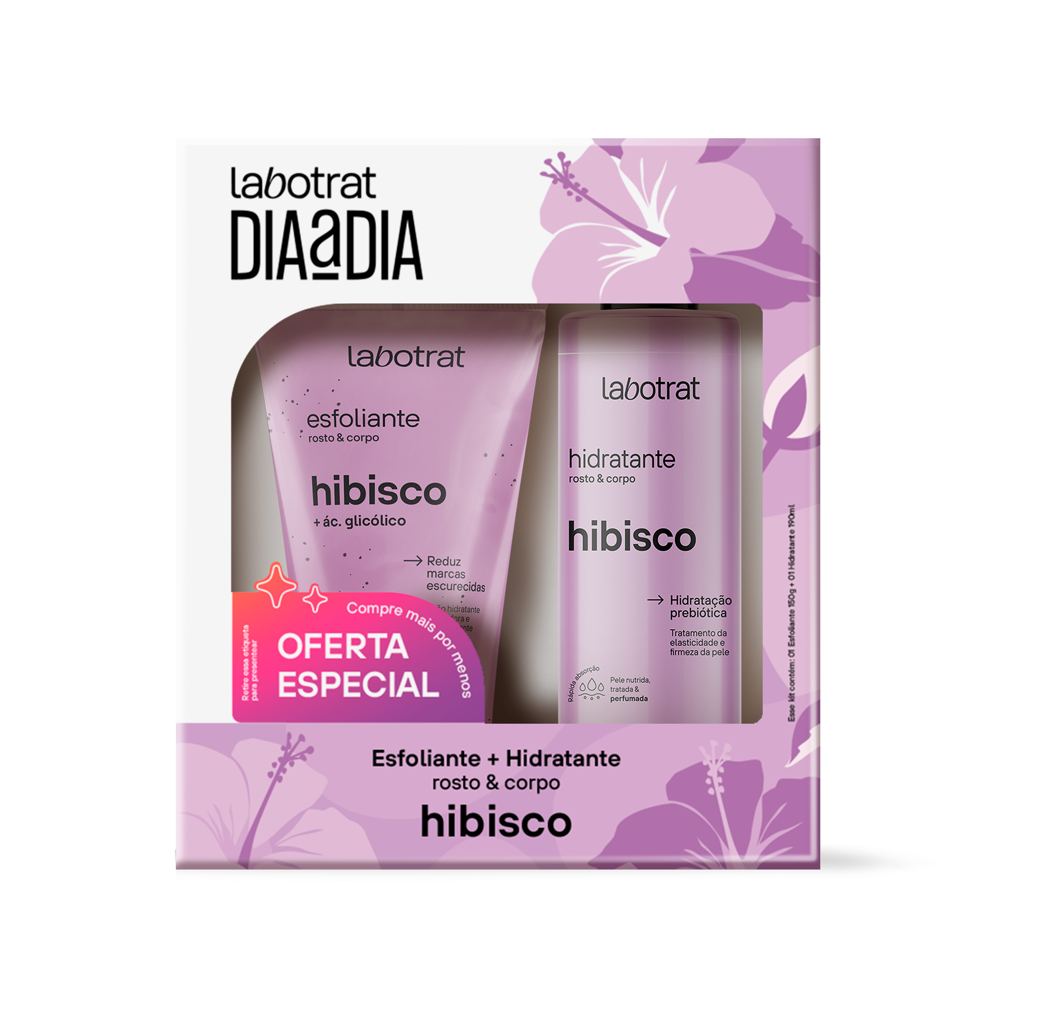 KIT HID + ESFOLIANTE HIBISCO LABOTRAT