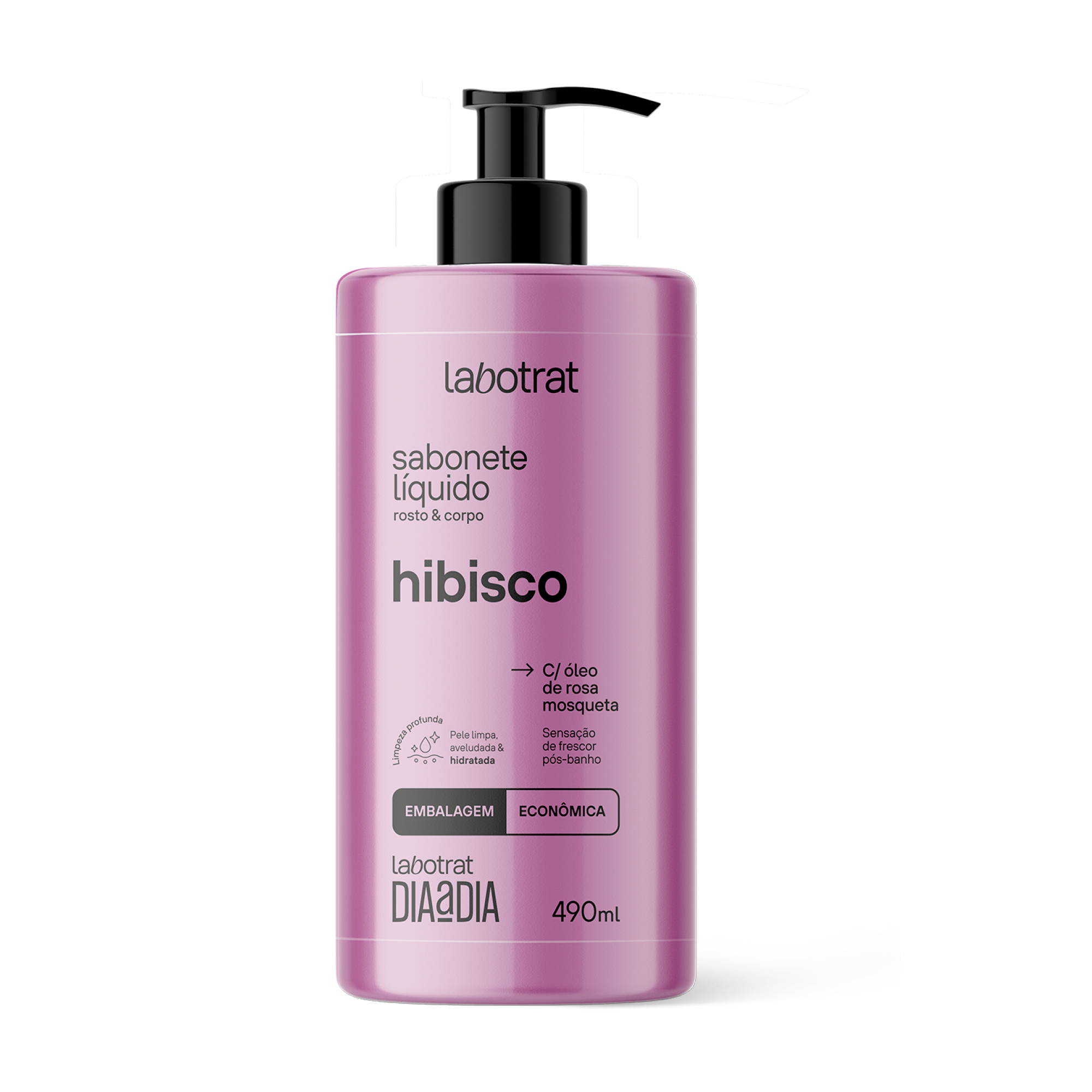 SABONETE HIBISCO 490 ML LABOTRAT