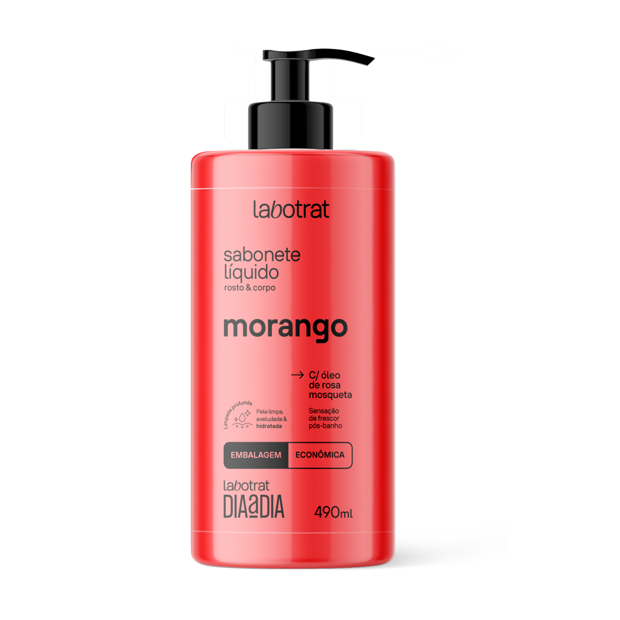 SABONETE MORANGO 490 ML LABOTRAT