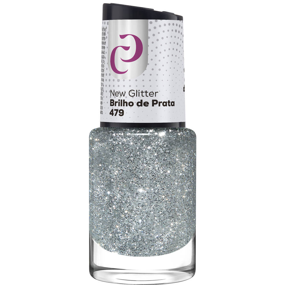 ESM CORA GLITTER BRILHO DE PRATA - 479