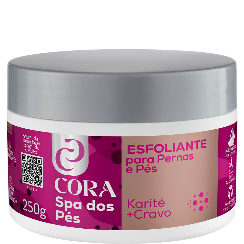 ESFOLIANTE CORA KARITE + CRAVO 250G