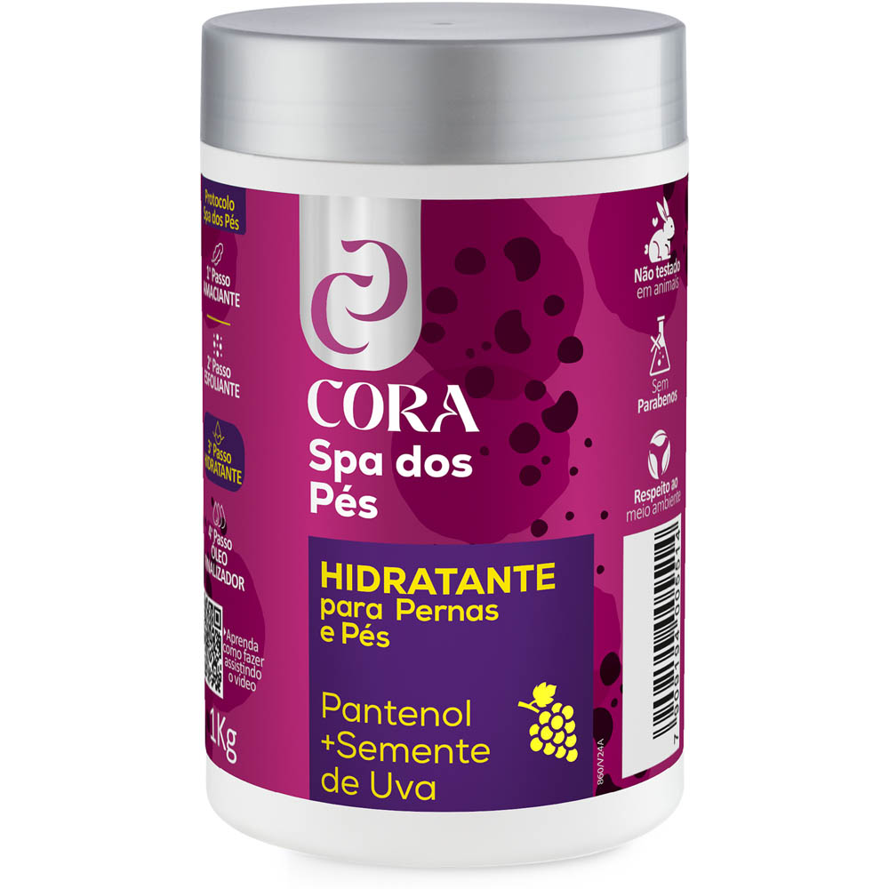 HIDRAT CORA PENTANOL+SEMENTE DE UVA 1KG