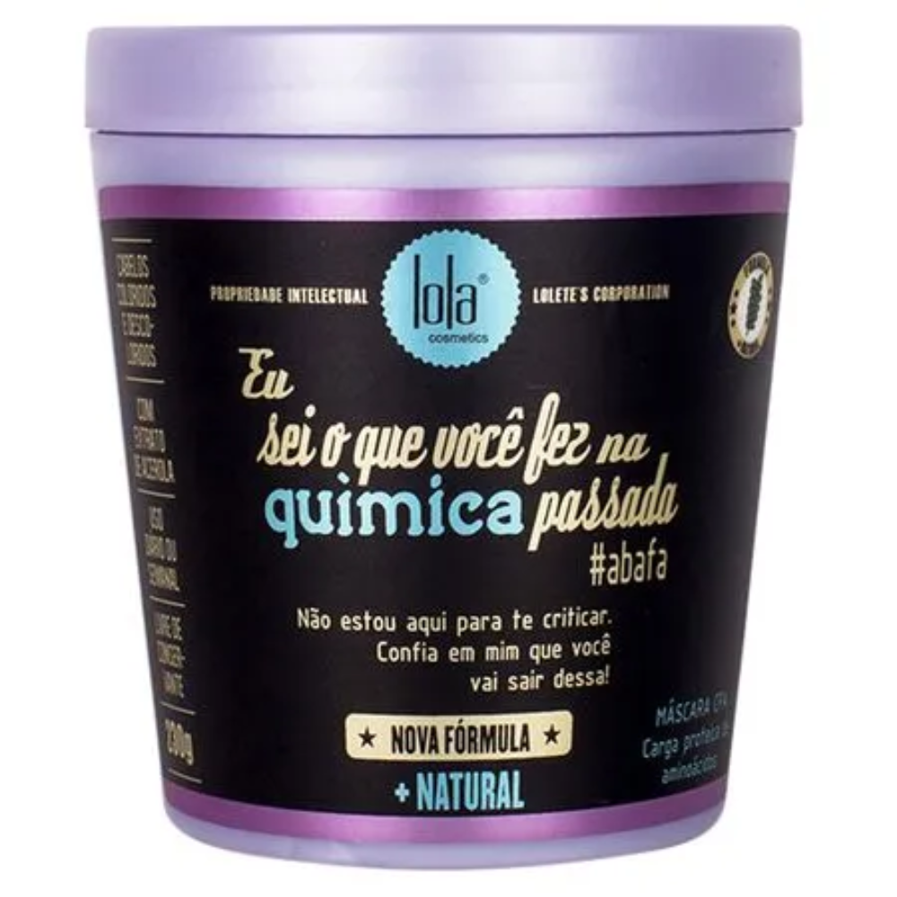 EU SEI O QUE VOCE FEZ MASCARA 230G LOLA