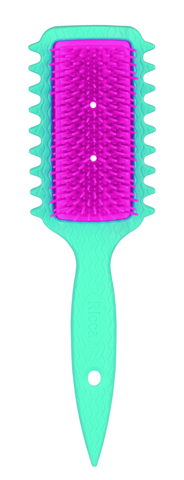 ESCOVA RICCA FLEX FITA CURL AZUL - 2445