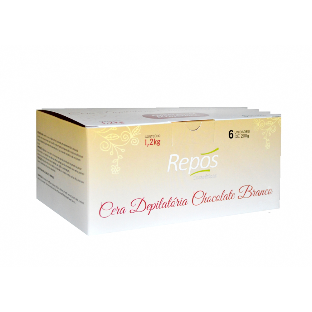 CERA DEPILATORIA REPOS CHOCOLATE BRANCO