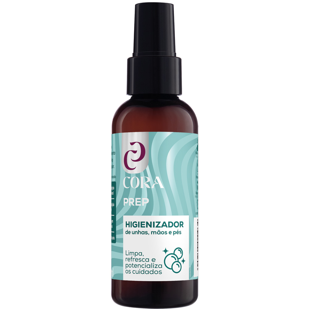 PREP HIGIENIZADOR UNHAS CORA 100ML
