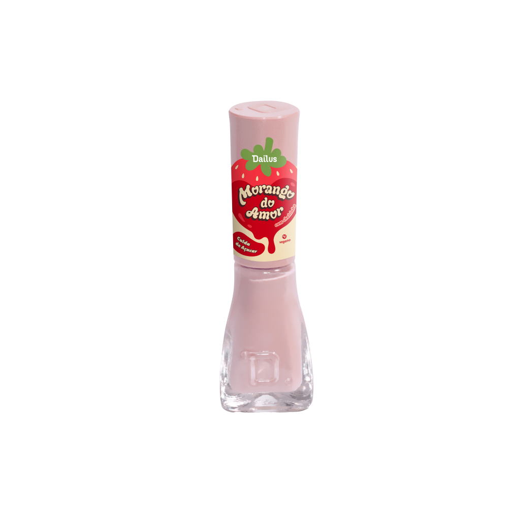 ESMALTE CALDA DE ACUCAR-MORANGO DO AMOR
