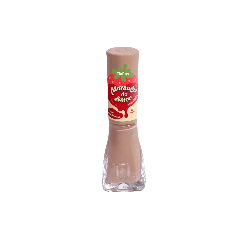 ESMALTE LEITE CONDENSADO-MORANGO DO AMOR