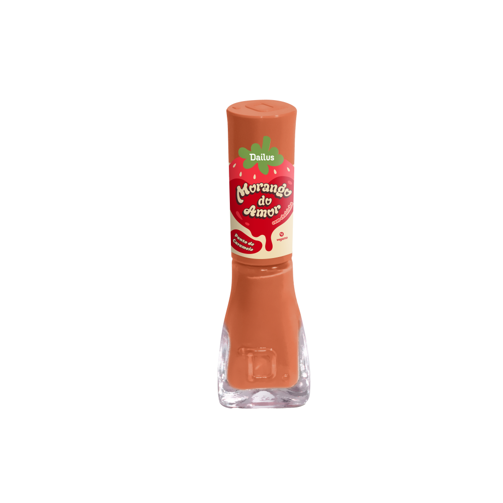 ESMALTE PONTO DE CARAMELO-MORANGO DO AMO