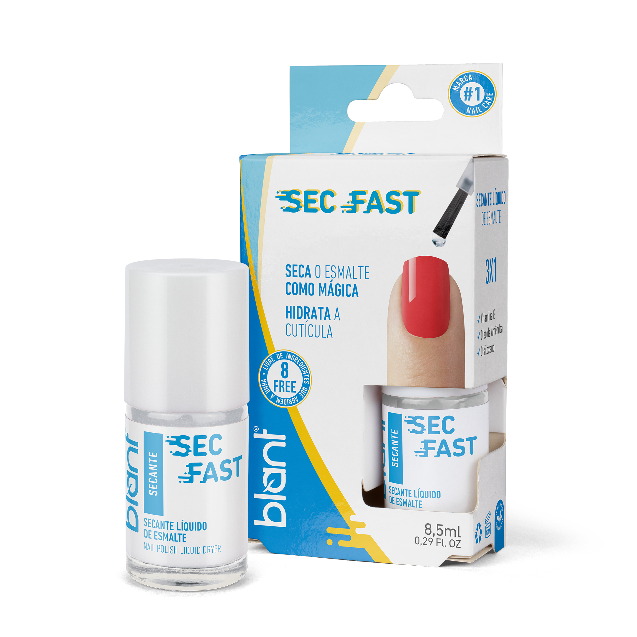 SEC FAST 3X1 BLANT 8,5ML