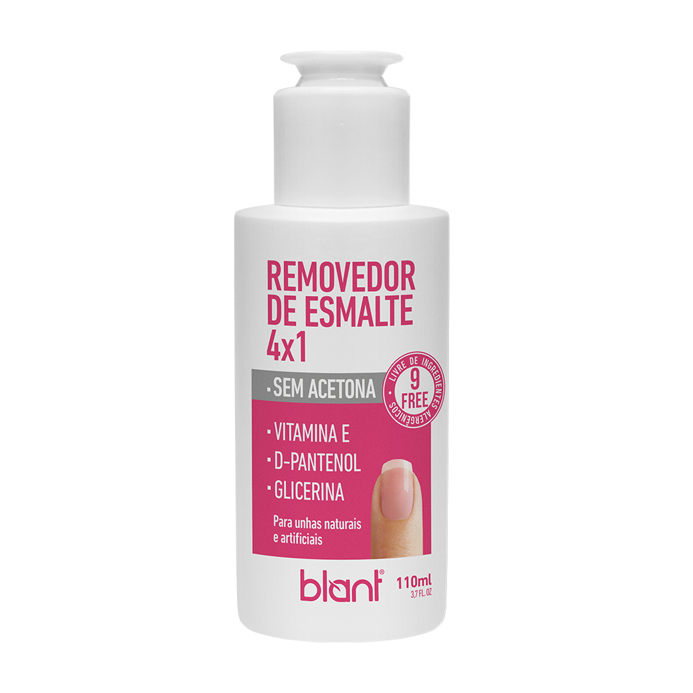 REMOVEDOR DE ESMALTE BLANT 4X1 -110ML