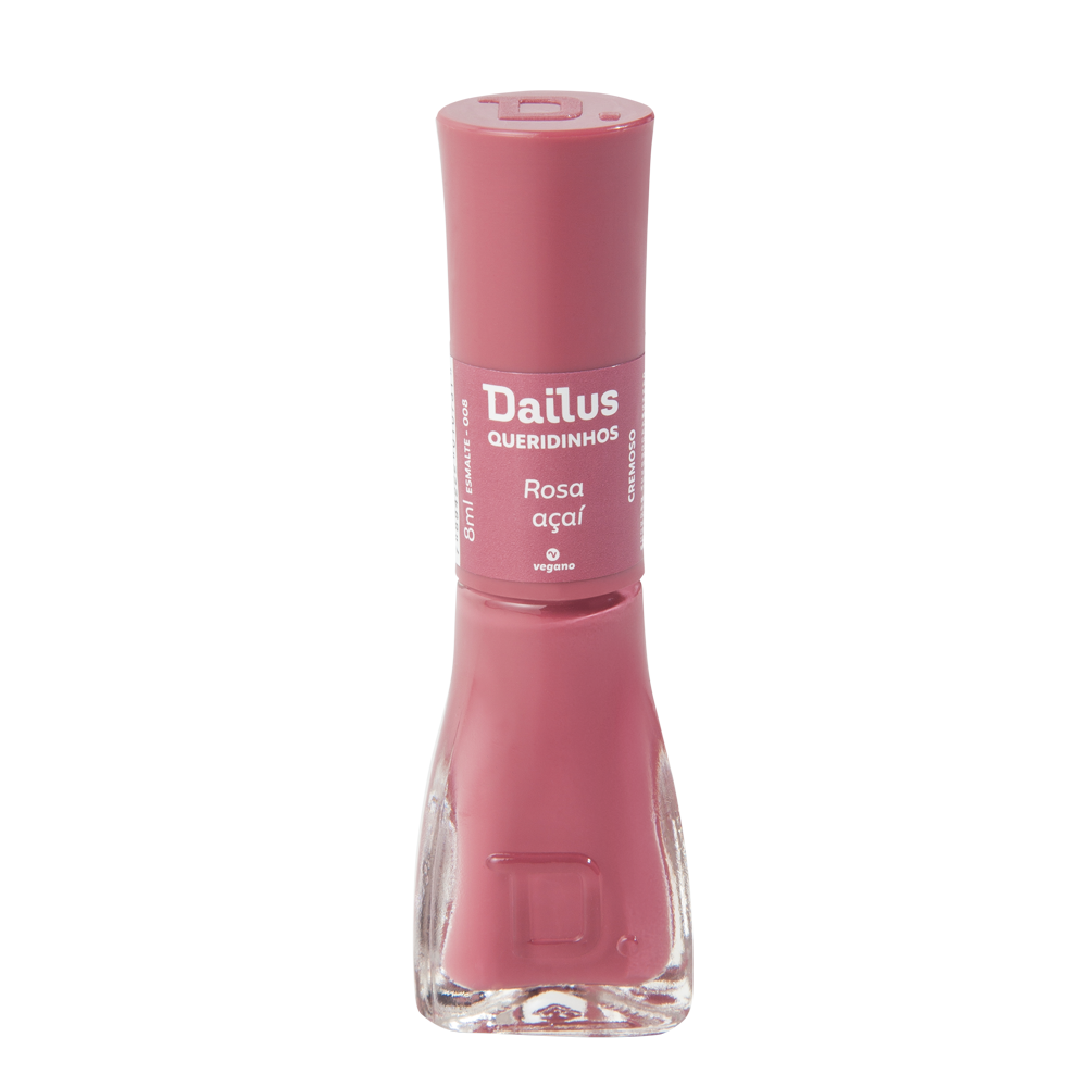 ESMALTE QUERIDINHOS - 08 ROSA ACAI NUDE